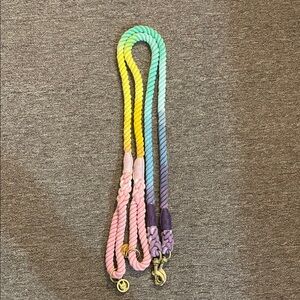 Vibrant Multicolor Dog Leash****ONLY 1, PLEASE SEE NOTE BELOW****